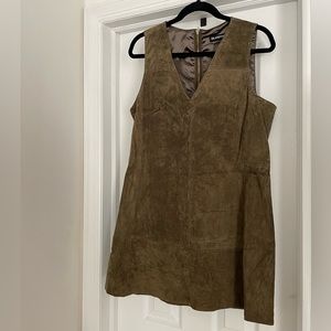 BlankNYC suede shift dress